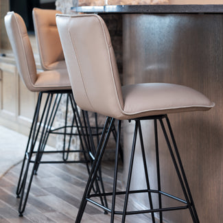 Demi Taupe Bar Stool 2